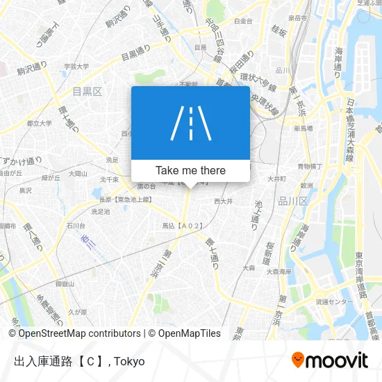 出入庫通路【Ｃ】 map