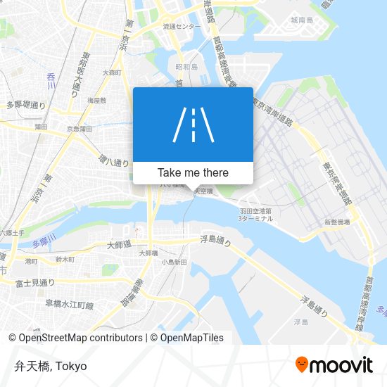 弁天橋 map