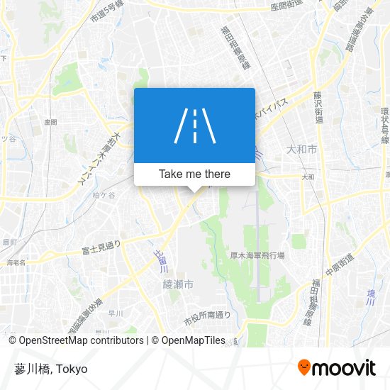 蓼川橋 map