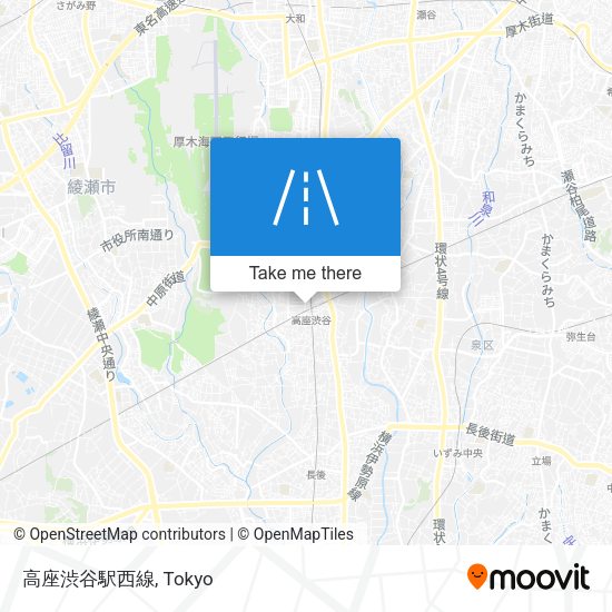 高座渋谷駅西線 map