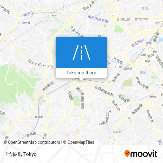 宿場橋 map