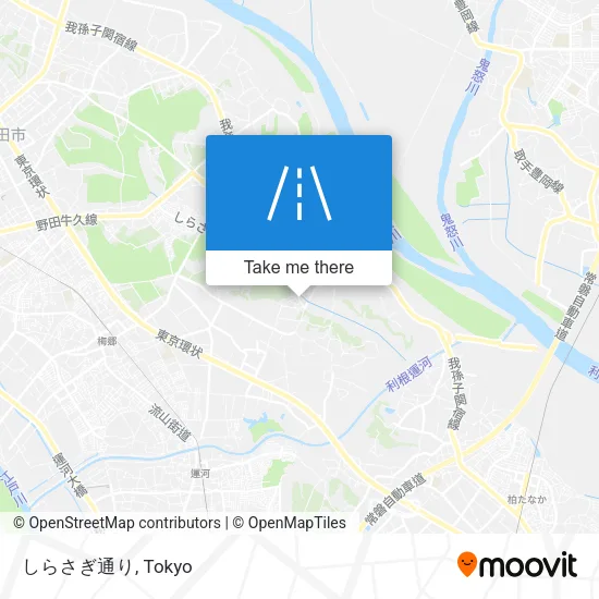 しらさぎ通り map