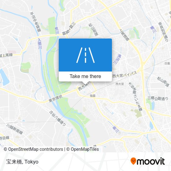 宝来橋 map