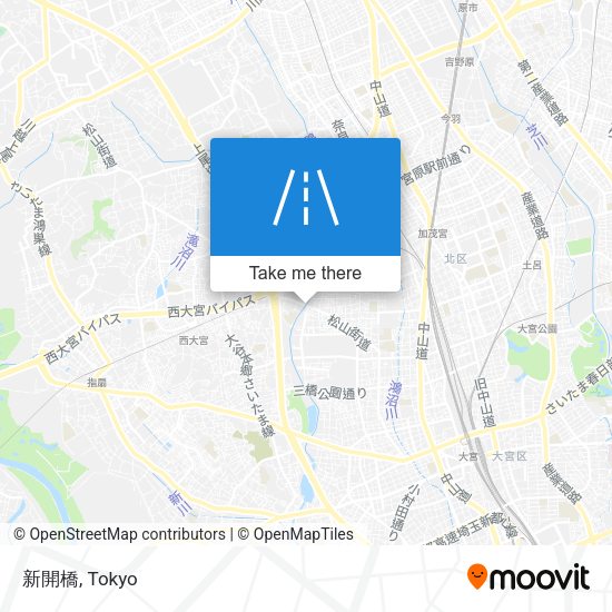 新開橋 map