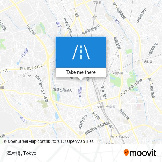 陣屋橋 map