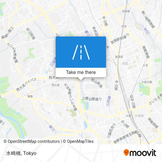 水崎橋 map