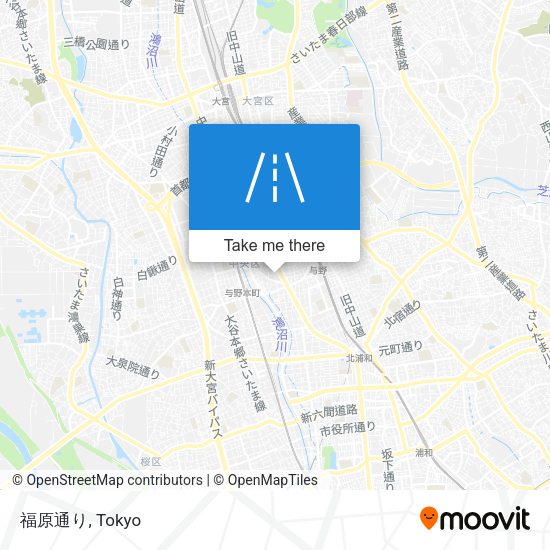福原通り map