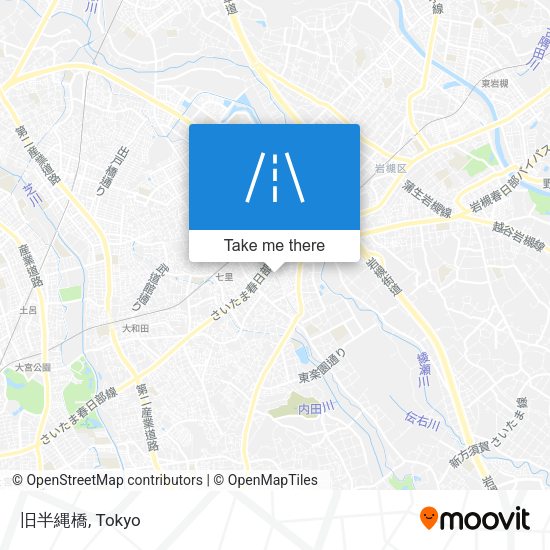 旧半縄橋 map