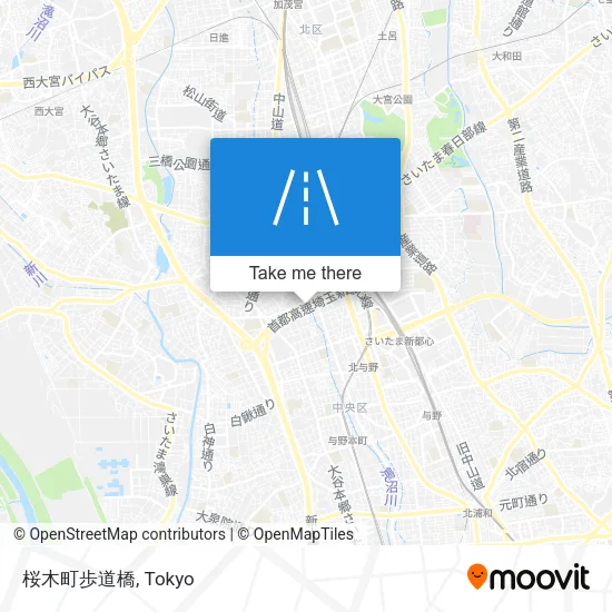 桜木町歩道橋 map