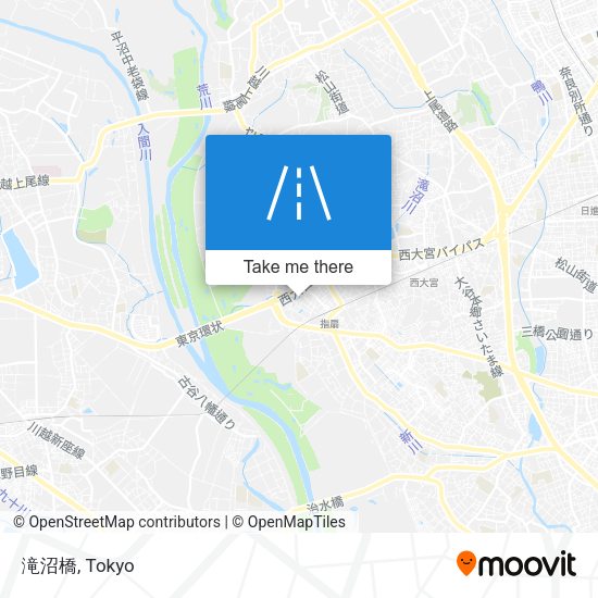 滝沼橋 map
