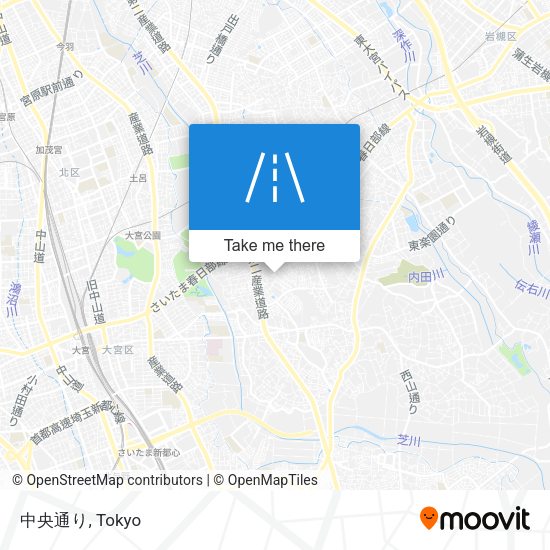 中央通り map