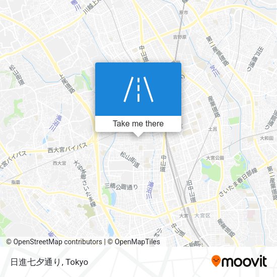 日進七夕通り map