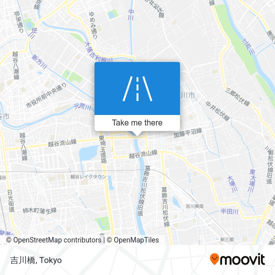 吉川橋 map