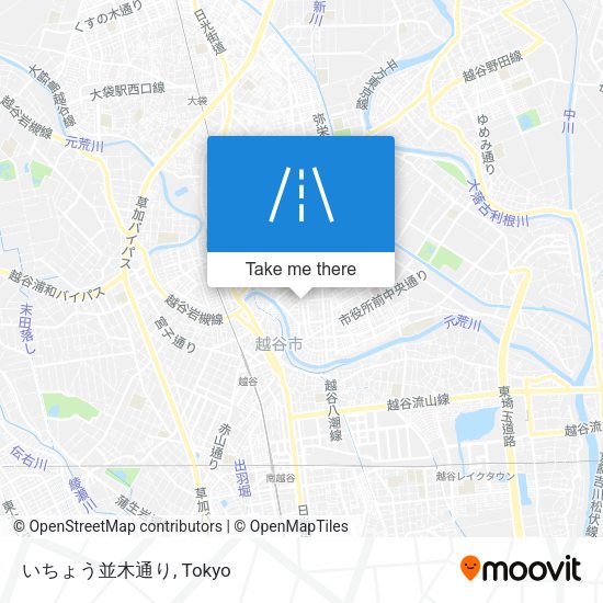 いちょう並木通り map