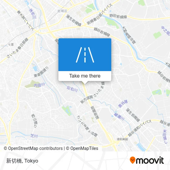 Shinkiribashi Bridge map