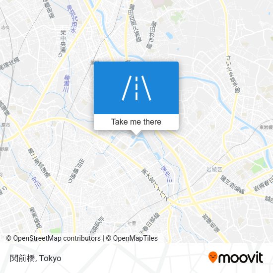関前橋 map