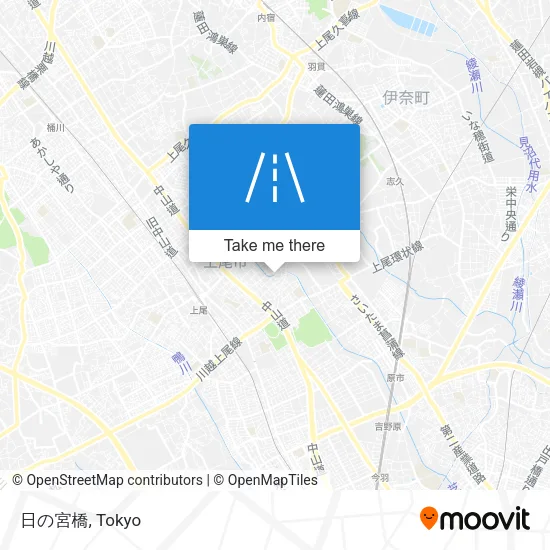 日の宮橋 map