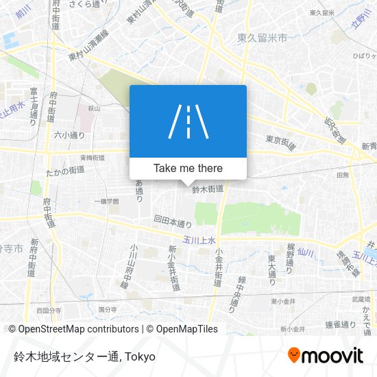 鈴木地域センター通 map