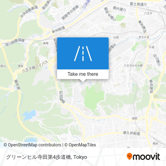 グリーンヒル寺田第4歩道橋 map