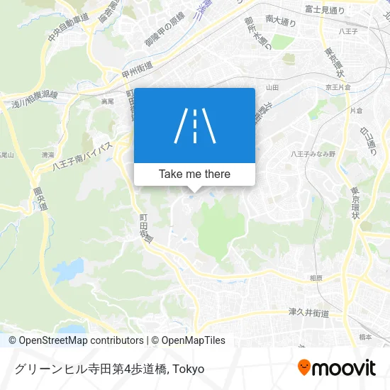 グリーンヒル寺田第4歩道橋 map