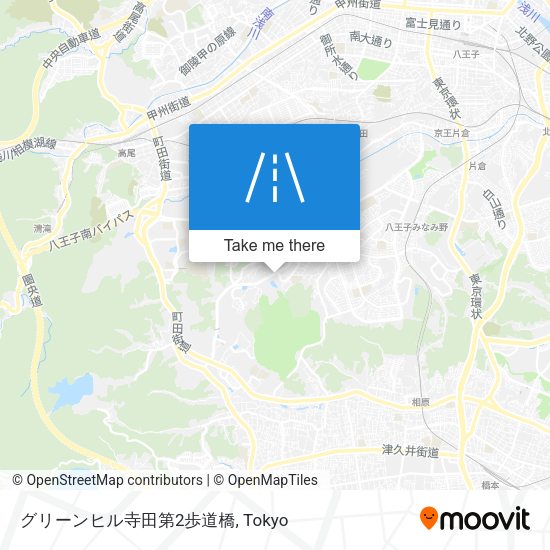 グリーンヒル寺田第2歩道橋 map