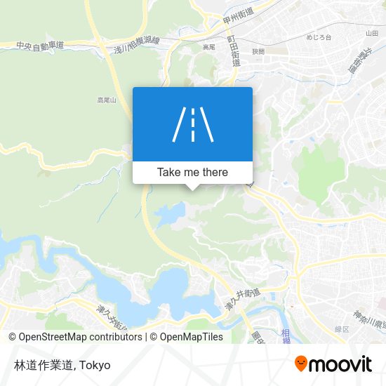 林道作業道 map