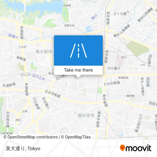 美大通り map