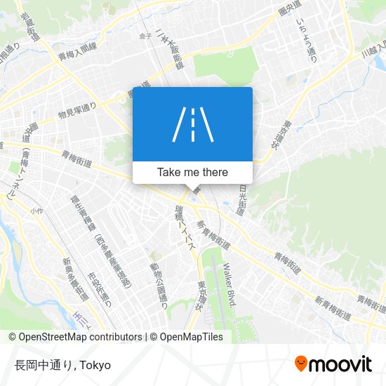 長岡中通り map