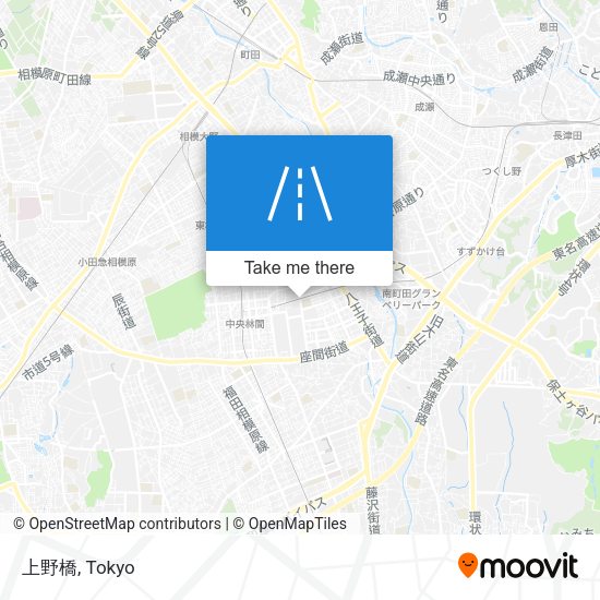 上野橋 map