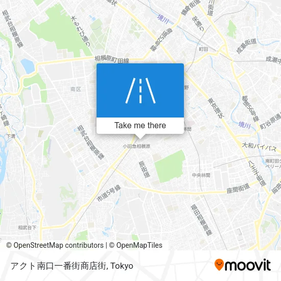 アクト南口一番街商店街 map