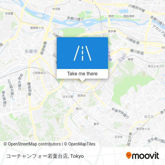 コーチャンフォー若葉台店 map