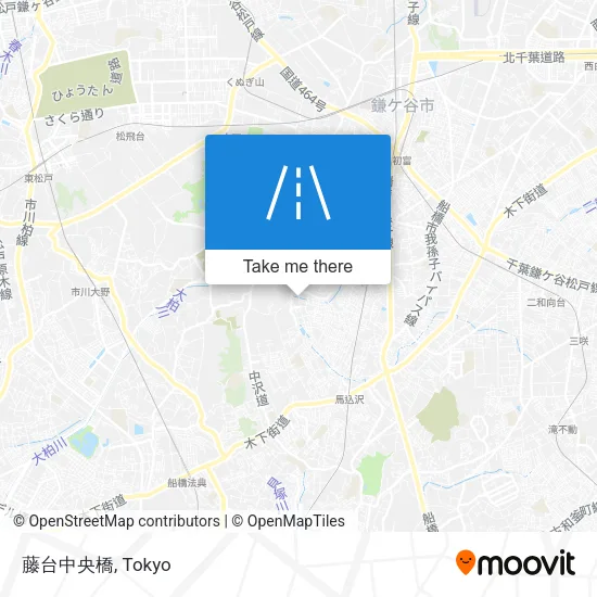 藤台中央橋 map
