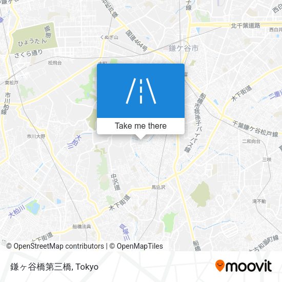 鎌ヶ谷橋第三橋 map