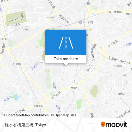 鎌ヶ谷橋第三橋 map