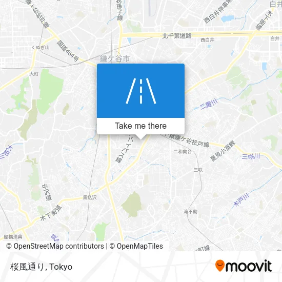 桜風通り map