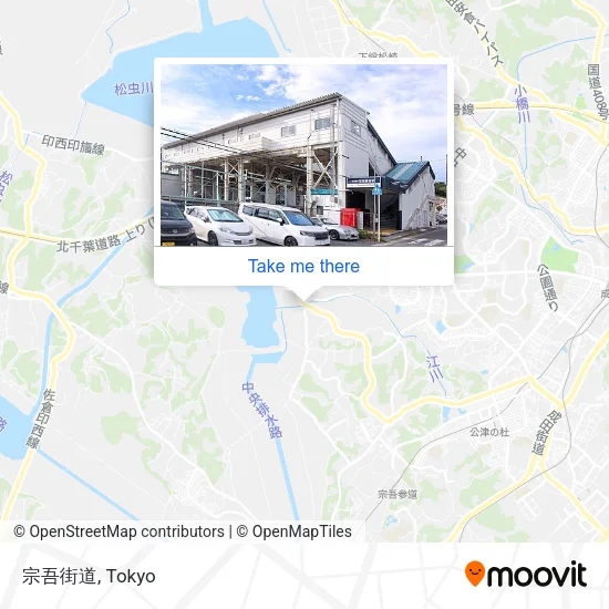 宗吾街道 map