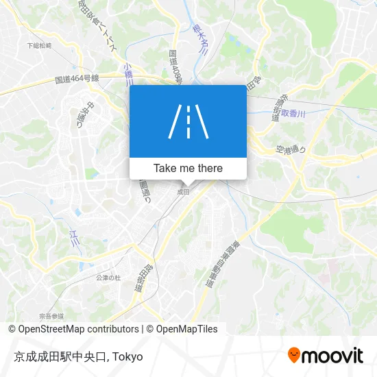 京成成田駅中央口 map