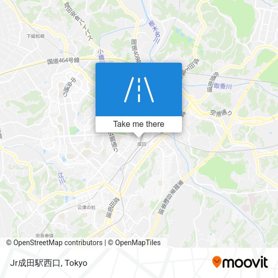 Jr成田駅西口 map