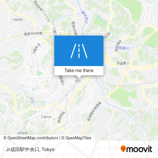 Jr成田駅中央口 map