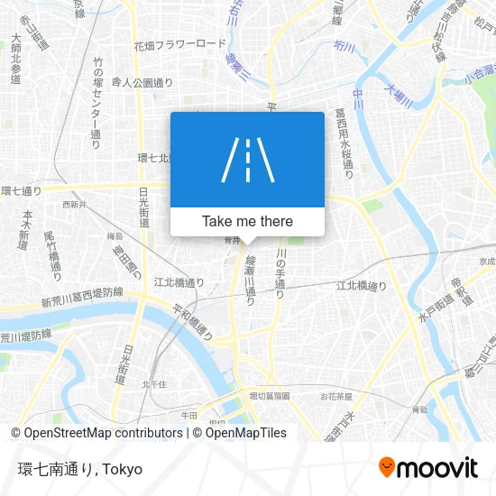 環七南通り map