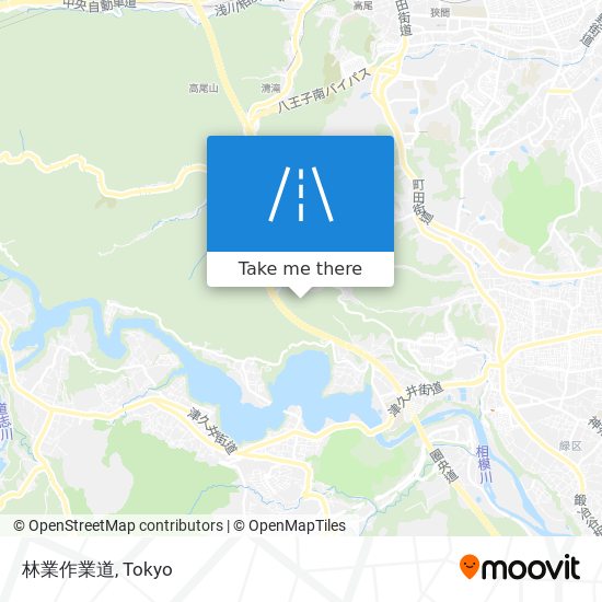 林業作業道 map