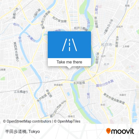 半田歩道橋 map