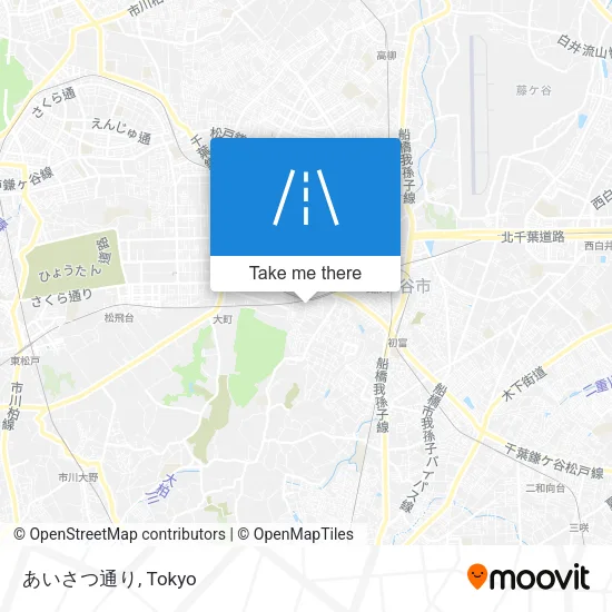 あいさつ通り map