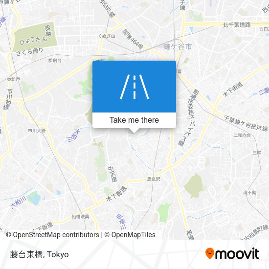 藤台東橋 map