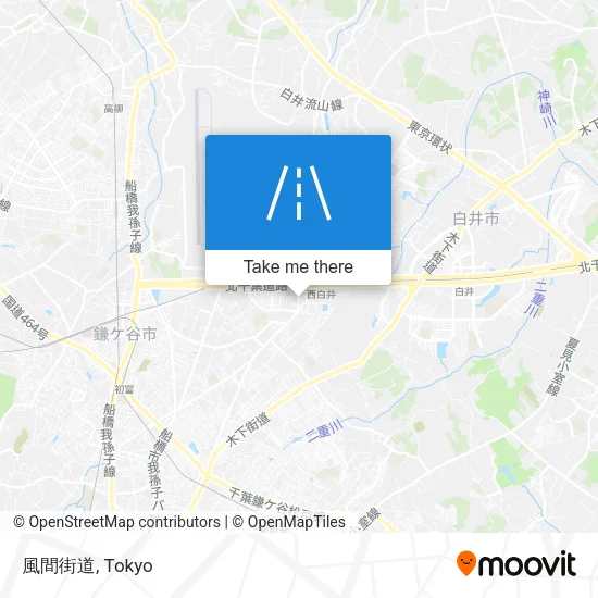 風間街道 map