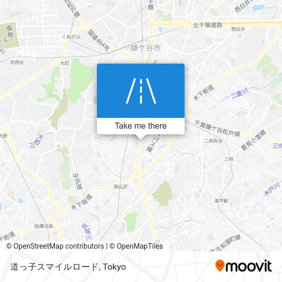 道っ子スマイルロード map