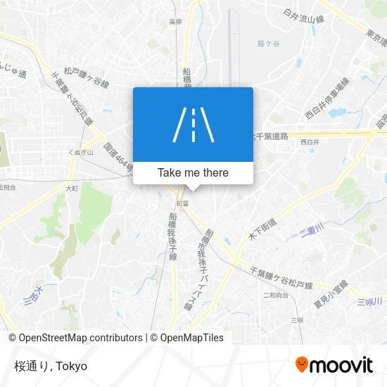 桜通り map