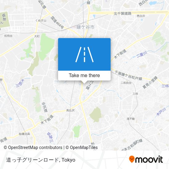 道っ子グリーンロード map