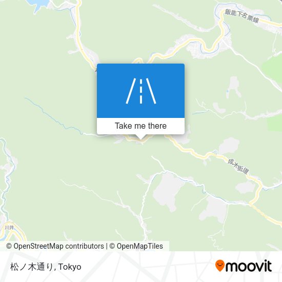 松ノ木通り map