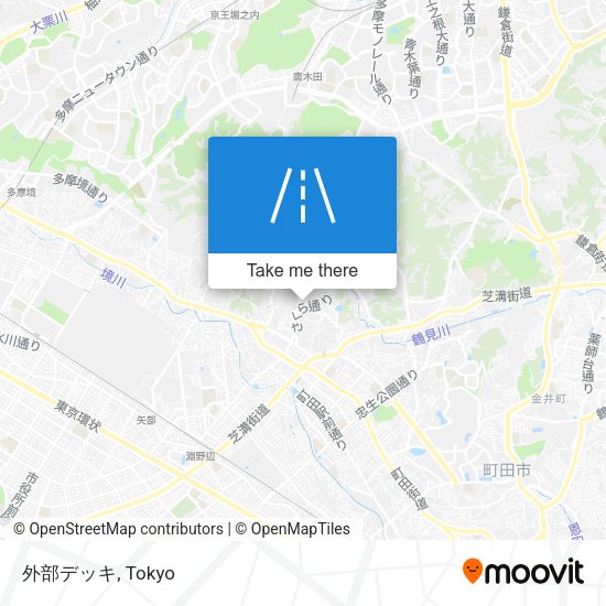 外部デッキ map